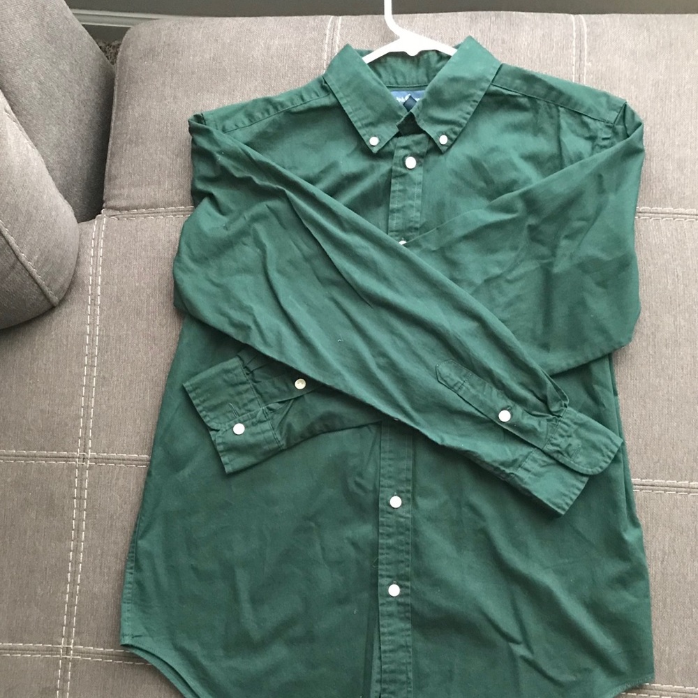 Green Ralph Lauren Long Sleeve Boys (Size Large)